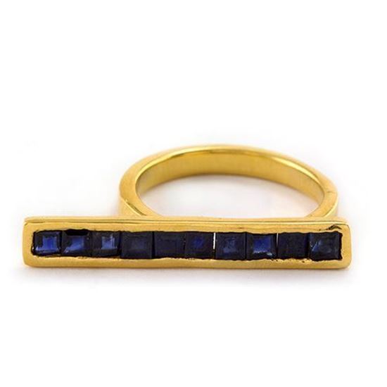 Picture of Sapphire Bar Ring